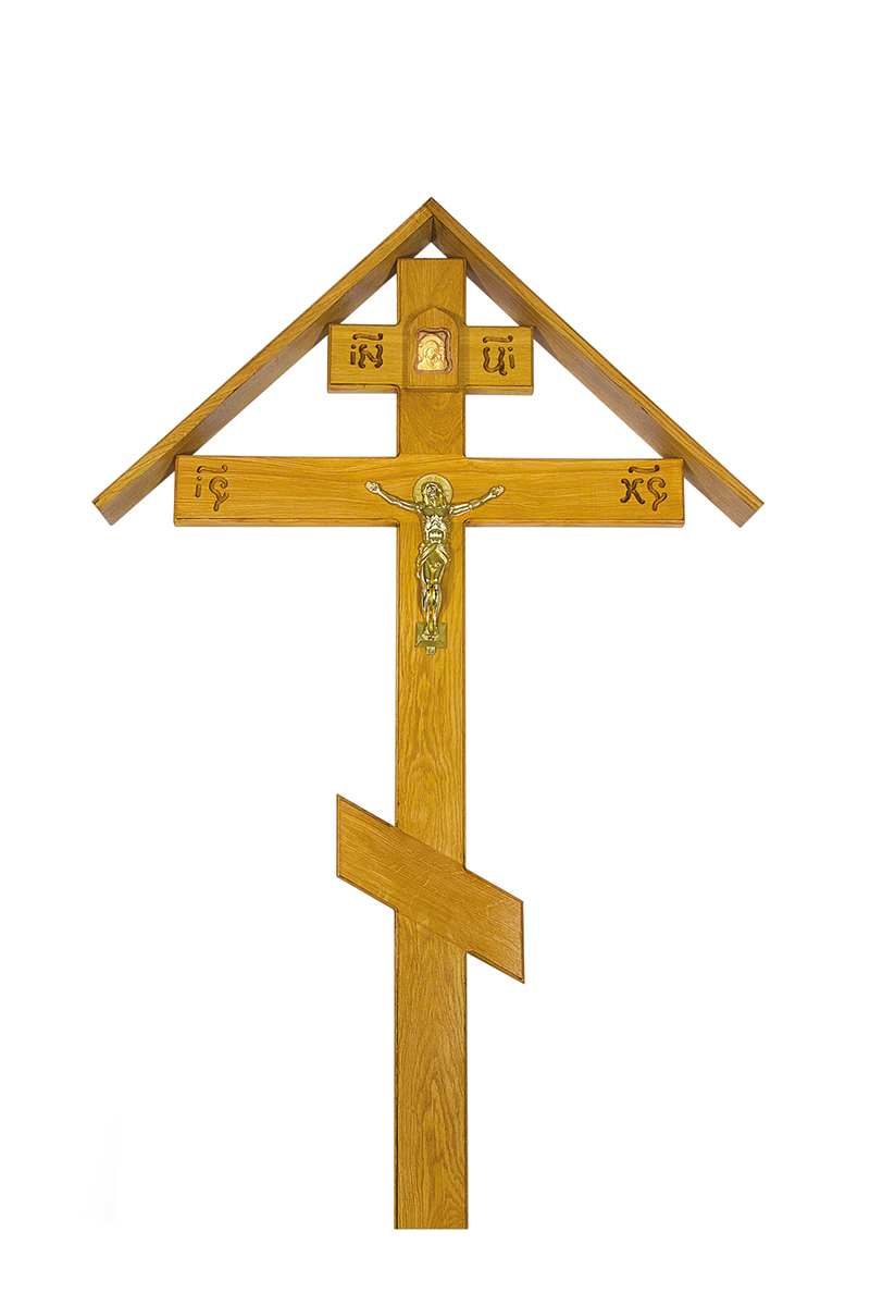 крест на кладбище деревянный фото